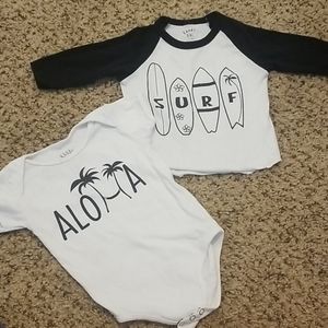 2 Aloha shirts